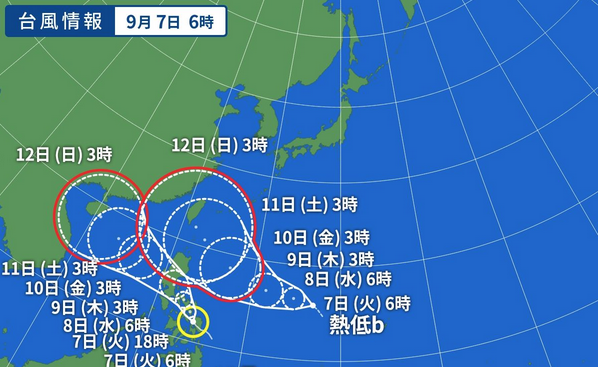 2021年9月7日三峡ダムのリアルタイム水位速報！台風